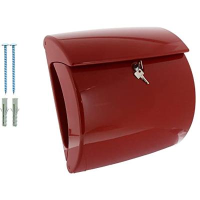 Burg-Wächter Piano kunststof brievenbus - rood