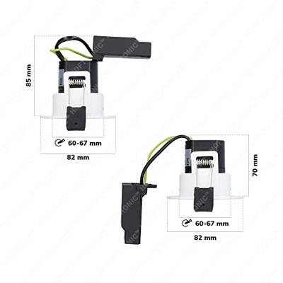 Set van 3 Malta LED inbouwspots - 5 Watt 400 lumen - 2700K warm wit - Dimbaar - Rond - Kantelbaar - IP44 waterdicht - Wit - Incl. Quick Connector box Set van 3 Malta LED inbouwspots - 5 Watt 400 lumen - 2700K warm wit - Dimbaar - Rond - Kantelbaar - IP44 waterdicht - Wit - Incl. Quick Connector box