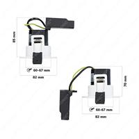 Set van 3 Malta LED inbouwspots - 5 Watt 400 lumen - 2700K warm wit - Dimbaar - Rond - Kantelbaar - IP44 waterdicht - Wit - Incl. Quick Connector box - thumbnail