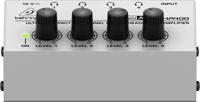 Behringer HA400 Ultra-compacte 4-kanaals stereo-hoofdtelefoonversterker - thumbnail