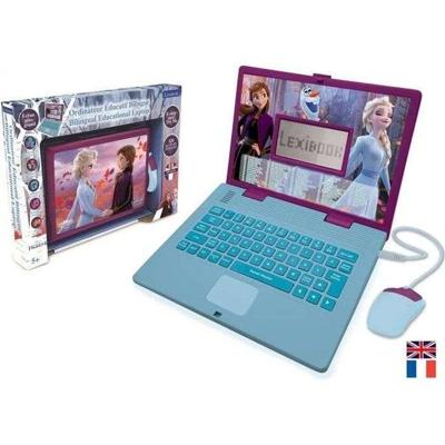 THE SNOW QUEEN Tweetalige educatieve computer (FR / EN) kind LEXIBOOK - 124 activiteiten