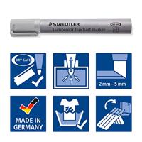 Staedtler 356 SWP8 Flipchartmarker Flipchartmarker 8 stuk(s) - thumbnail