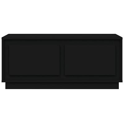 Salontafel 102x50x44 cm bewerkt hout zwart