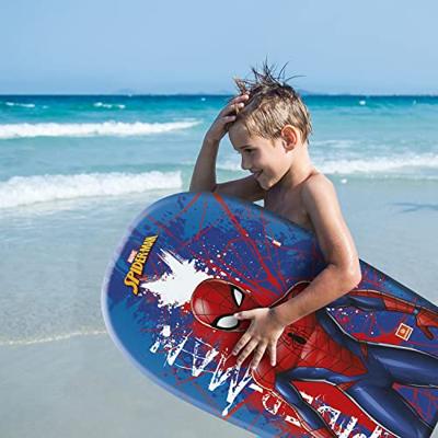 Spiderman Bodyboard 84 cm Blauw/Rood - thumbnail