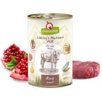 GRANATAPET Liebling's Mahlzeit Beef - natvoer voor honden - 400g - thumbnail