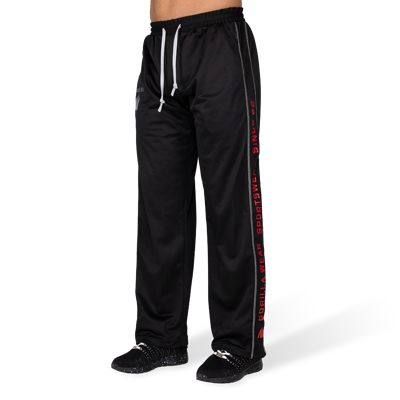 Gorilla Wear Functional Mesh Pants Zwart/Rood Gorilla Wear Functional Mesh Pants Zwart/Rood