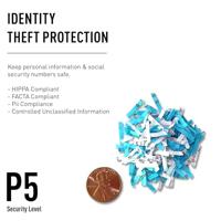 Ideal Office 3104 Papierversnipperaar 28 vellen Strip cut 4 mm P-2 120 l Ook geschikt voor Paperclips, CDs, DVDs, Nietjes, Creditcards - thumbnail