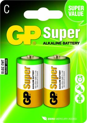 GP Super Alkaline engelse st.LR14 C 14A 3012415