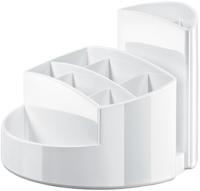 Han pennenbak met 9 vakjes Rondo, wit - thumbnail