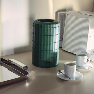 Alessi Plisse Capsule houder - Groen - MDL19 - thumbnail