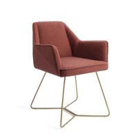 Jesper Home Eetkamerstoel 'Tome' Beehive Gold, kleur Shabby Saffron - thumbnail