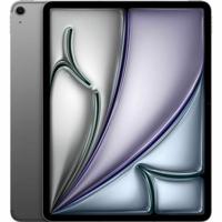 Apple iPad Air 11‑inch met M3‑chip: Liquid Retina-display, 256 GB, 12‑MP camera aan de voor -en achterkant, wifi 6E + 5G mobiel internet, gemaakt voor Apple Intelligence, Touch ID – Spacegrijs - thumbnail