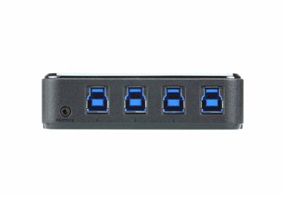 ATEN US3344 4 poorten USB 3.2 Gen 1-schakelaar (USB 3.0) Zwart ATEN US3344 4 poorten USB 3.2 Gen 1-schakelaar (USB 3.0) Zwart