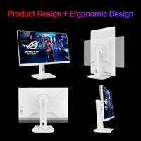 Asus ROG Strix XG27ACS-W Gaming monitor Energielabel F (A - G) 68.6 cm (27 inch) 2560 x 1440 Pixel 16:9 1 ms DisplayPort, HDMI, Hoofdtelefoon (3.5 mm - thumbnail