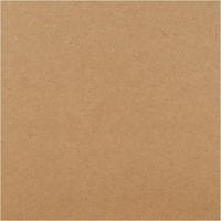 Creativ Company Kaarten en enveloppen, afmeting kaart 15x15 cm, afmeting envelop 16x16 cm, 120+240 gr, naturel, 50 set/ 1 doos - thumbnail