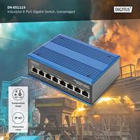 Digitus DN-651119 DN-651119 Industrial Ethernet Switch 8 poorten 10 / 100 / 1000 MBit/s - thumbnail