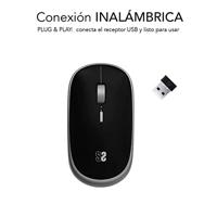 Wireless muis Subblim SUBMO-RFM0002 Grijs - thumbnail