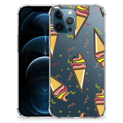 iPhone 12 | 12 Pro Beschermhoes Icecream iPhone 12 | 12 Pro Beschermhoes Icecream