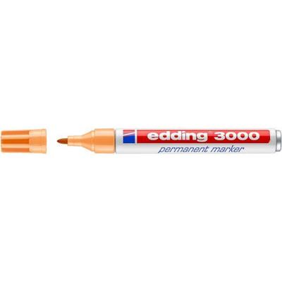 Viltstift edding 3000 rond 1.5-3mm lichtoranje | 10 stuks