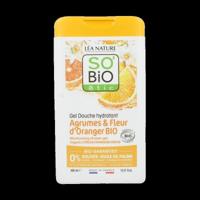 So Bio Etic Showergel citroen orange blossom 450 Milliliter - thumbnail
