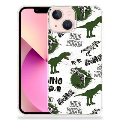 TPU Hoesje voor iPhone 13 mini Dinosaurus
