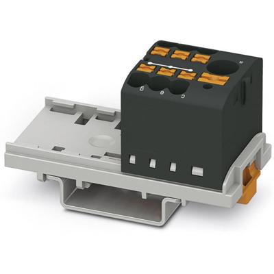 Phoenix Contact 3273080 Verdeelblok 28.6 mm Spanveer Zwart 10 stuk(s) Phoenix Contact 3273080 Verdeelblok 28.6 mm Spanveer Zwart 10 stuk(s)