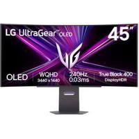 LG 45GX900A-B 45 Wide Quad HD 240Hz Curved oled gaming monitor - thumbnail