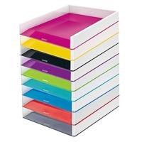 Brievenbak Leitz WOW wit/blauw | 4 stuks - thumbnail