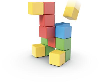 Magnetische blokken - GEOMAG - Creatieve set - 16 stuks - Educatief - Gerecycled plastic - Vanaf 12 maanden - thumbnail