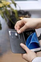 Premium Wallet TPU Case Samsung Galaxy S10 - Smartphonehoesje - Booktype - PU leer - inclusief pashouder - zwart - thumbnail