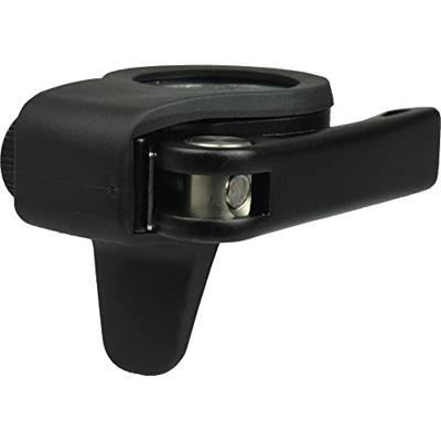 VWP zadelpenklem snelspanner met rubberstofkap 34,9mm zwart