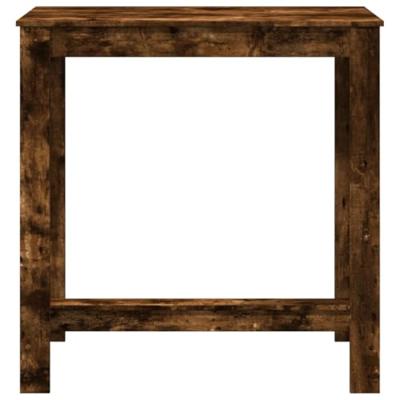 Bartafel 102x50x103,5 cm bewerkt hout gerookt eikenkleurig