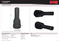 Gator Cases GL-AC-BASS voor akoestische basgitaar - thumbnail