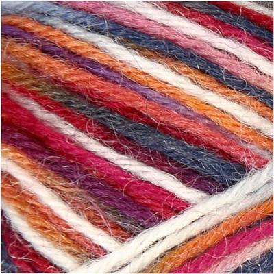 Creativ Company Sokkengaren blauw/rood, 200cm