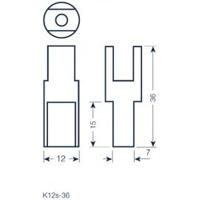 LEDVANCE HQI-TS 2000W/D/S K12S 10X1 Ontladingslamp 187.0 mm K12s-36 1.95 kW Buis 1 stuk(s) - thumbnail