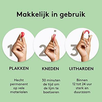 Quantore Kneedbare hobbylijm, 3st.