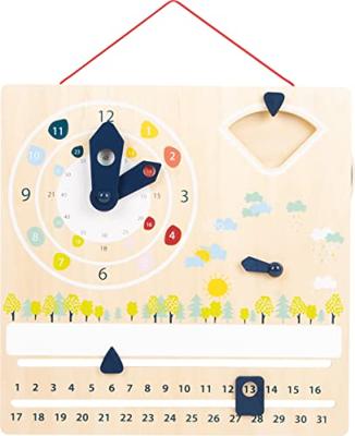 Small Foot houten kalenderklok seizoenen (duitstalig)