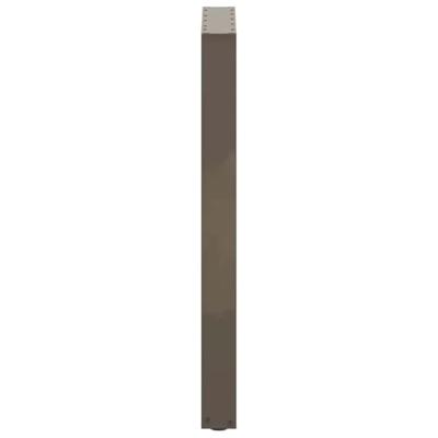Bartafelpoten 2 st U-vormig 40x(90-91) cm staal naturel