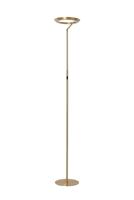 Lucide CELESTE - Vloerlamp - Ø 28 cm - LED Dimb. - 1x21W 2700K - Mat Goud / Messing - thumbnail