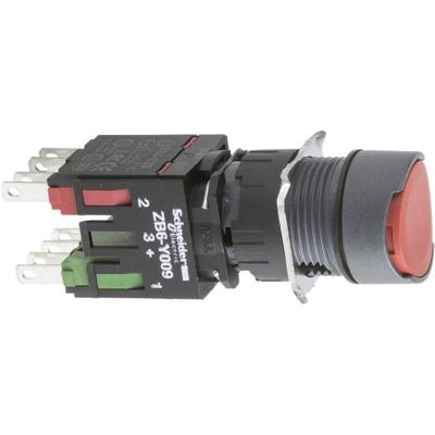 Schneider Electric XB6AA45B XB6AA45B Druktoets 250 V 3 A Moment (l x b x h) 57 x 18 x 18 mm IP65 1 stuk(s)