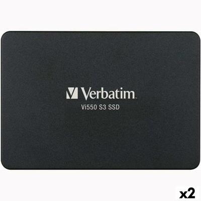 Hard Drive Verbatim VI550 S3 2,5" 256 GB Hard Drive Verbatim VI550 S3 2,5" 256 GB
