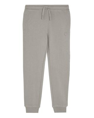 Lyle & Scott winter sweat broek jongens - grijs - Tonal Eagle