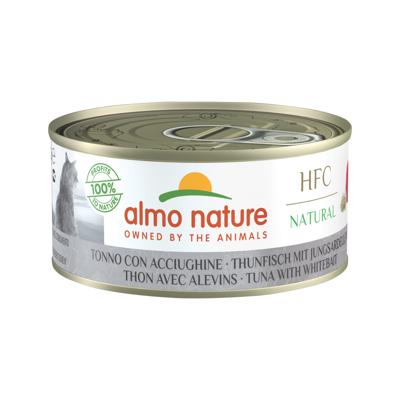 Almo Nature HFC Natural tonijn met ansjovis natvoer kat (150 g) 24 x 150 g