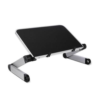 Universele 360 graden aanpassing opvouwbare aluminiumlegering Laptop Stand(Black)