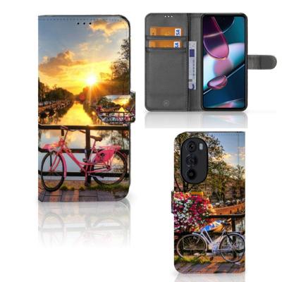 Motorola Edge 30 Pro | Flip Cover | Amsterdamse Grachten