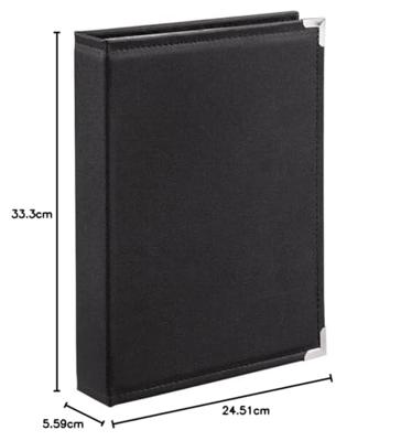 Hama New York City Slip-In Album, 10x15/400 Zwart - thumbnail