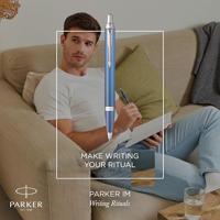 Parker IM Rituals balpen, blauw CT, medium, giftbox - thumbnail