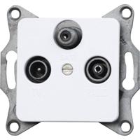 Kopp 915813089 Televisie, radio, satelliet Inzetstuk Europa Arctisch-wit, Mat 1 stuk(s) - thumbnail