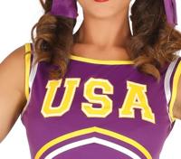 Cheerleader kostuum USA - thumbnail