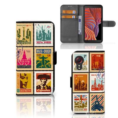 Samsung Galaxy Xcover 5 | Flip Cover | Postzegels